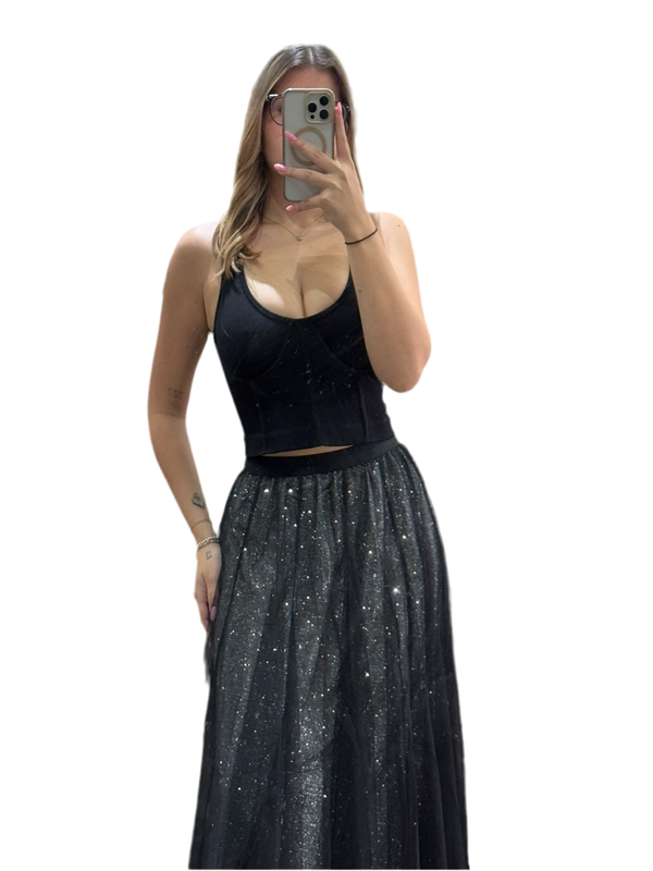 Glitter Tulle Skirt