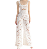 Floral Embellished Jumpsuits