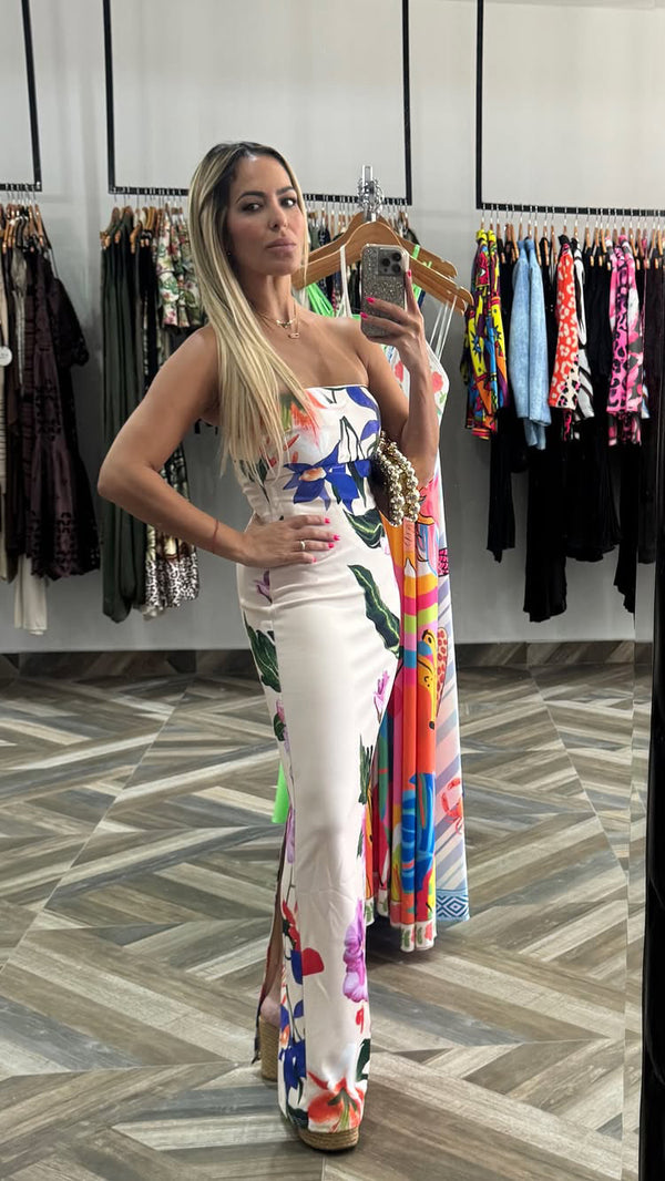 Fiori Long Dress