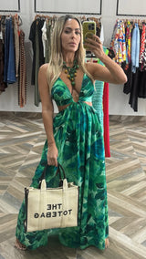 Rio Green Dress