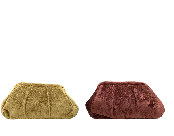 Suede Clutch