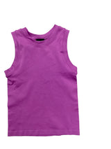 Smooth crewneck muscle tank