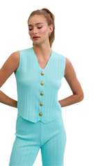Soft Majesty Ribbed Knit Set