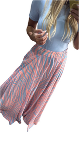 Trina Orange Skirt