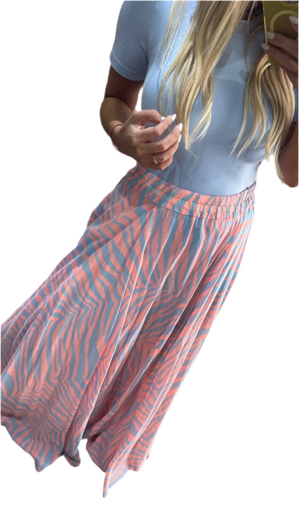 Trina Orange Skirt