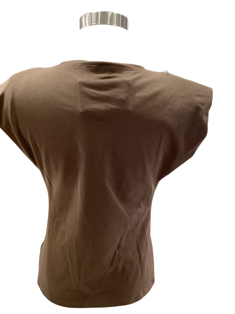 Brown Studs Top