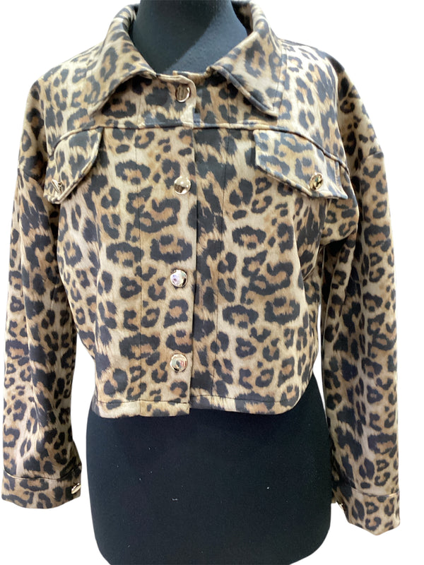 Animal Print Jacket