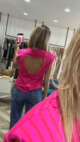 Pink Stripes Top