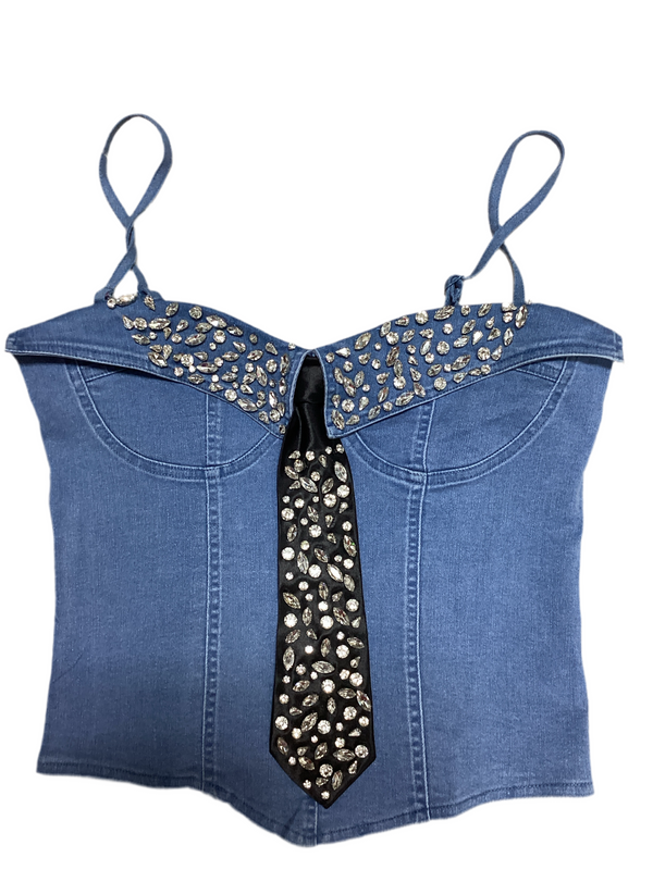 Denim Bustier