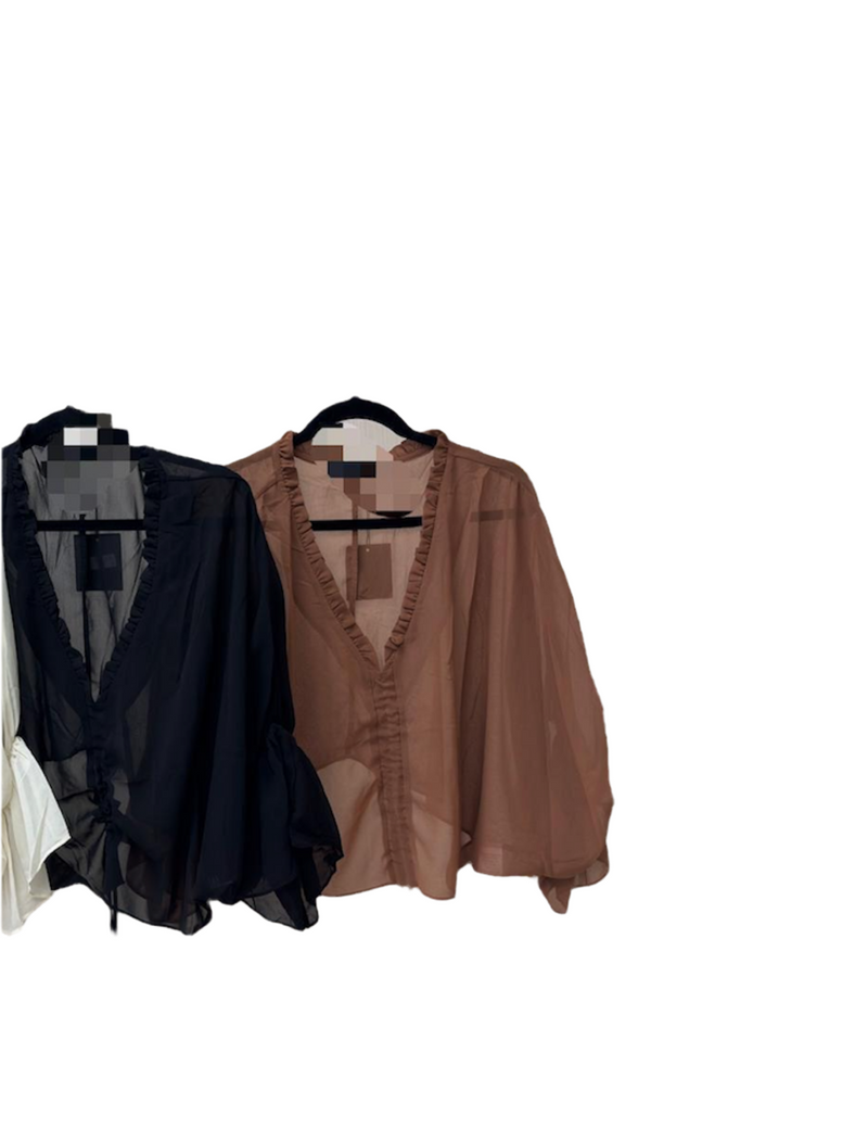 Chiffon Ruched Top