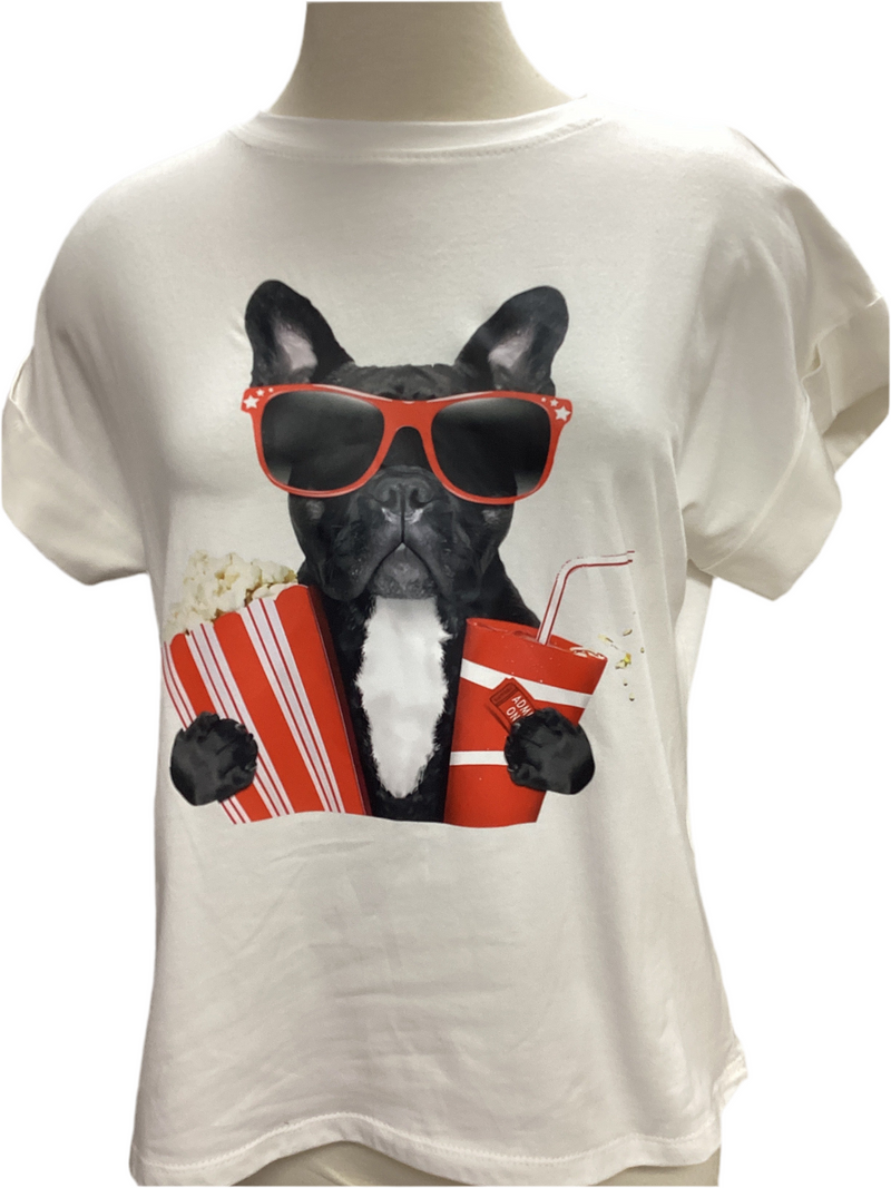 Olivia Popcorn T Shirt
