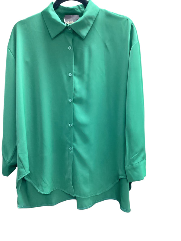 Cami Green Blouse