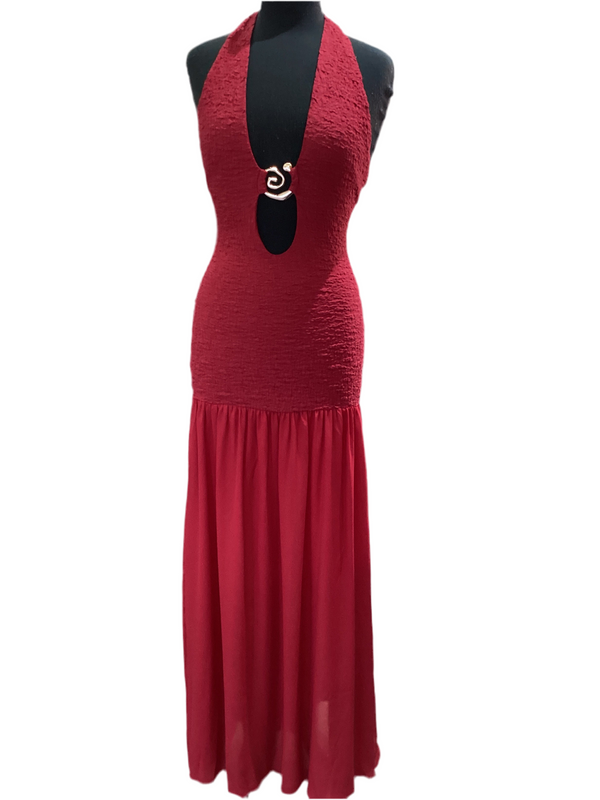 Halter Red Dress