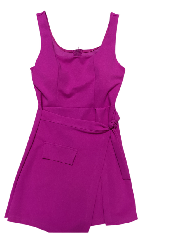 Magenta Romper
