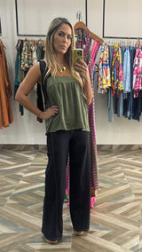 Olive Blouse