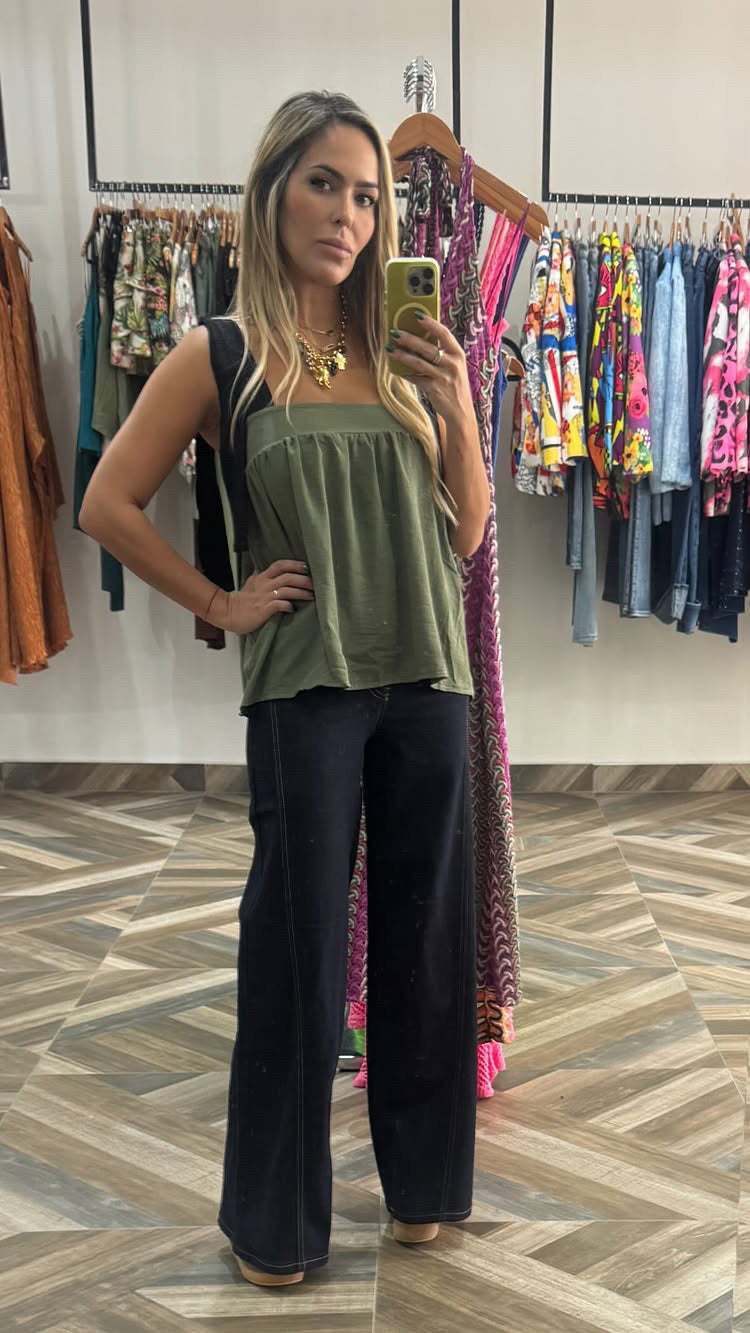 Olive Blouse