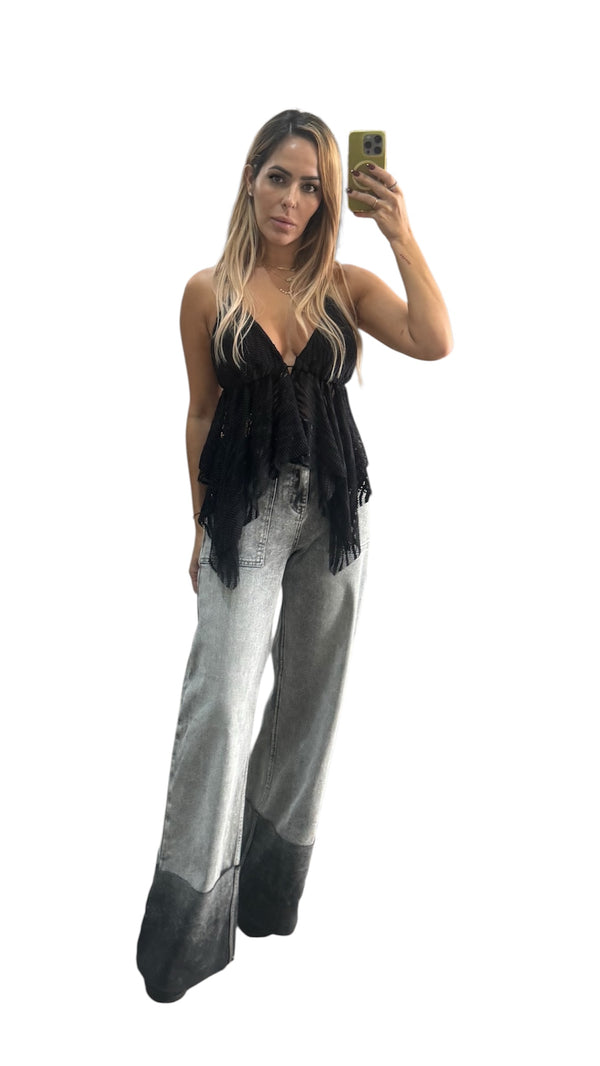 Mara Black Top