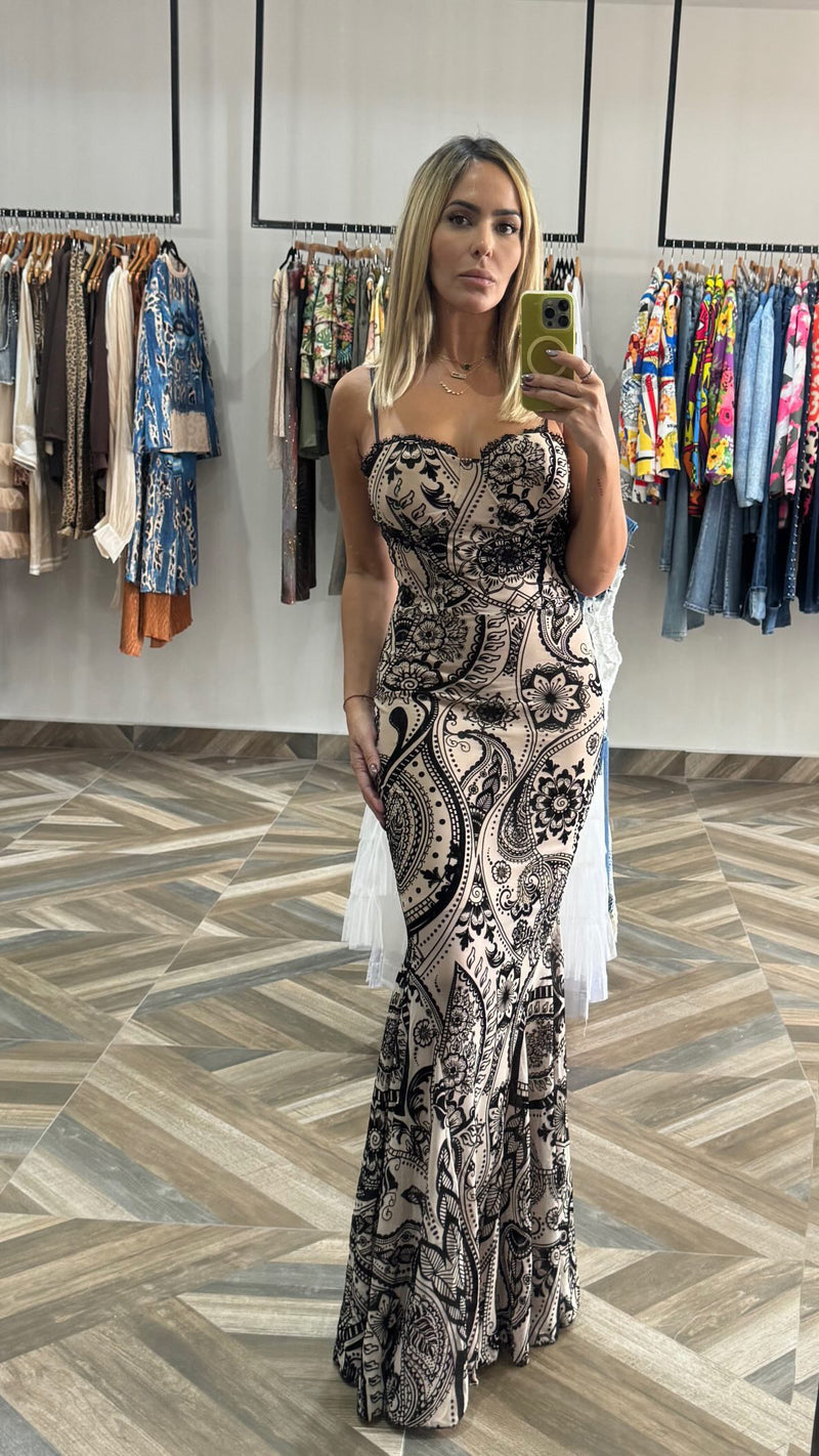 Clara Long Dress