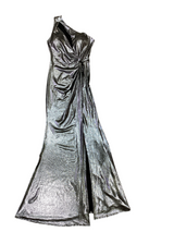 Metallic Silver Dress