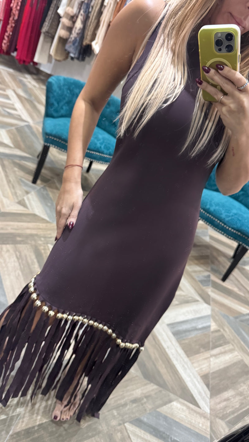 Elis Chocolate Dress