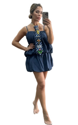 Navy Skort