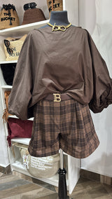 Brown Blouse