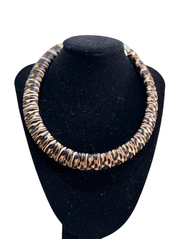 Animal Print Necklace