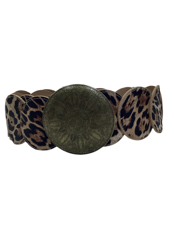 Animal print Belt