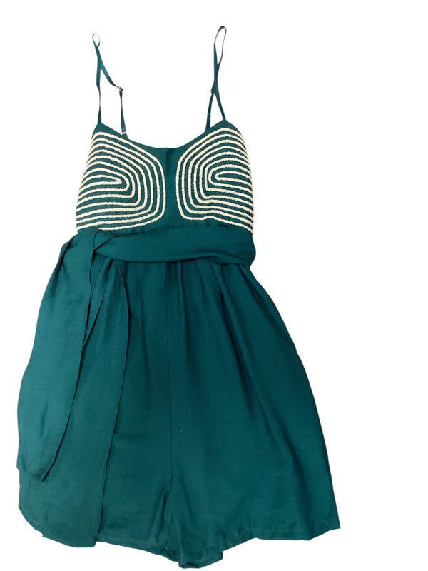 Teal Romper