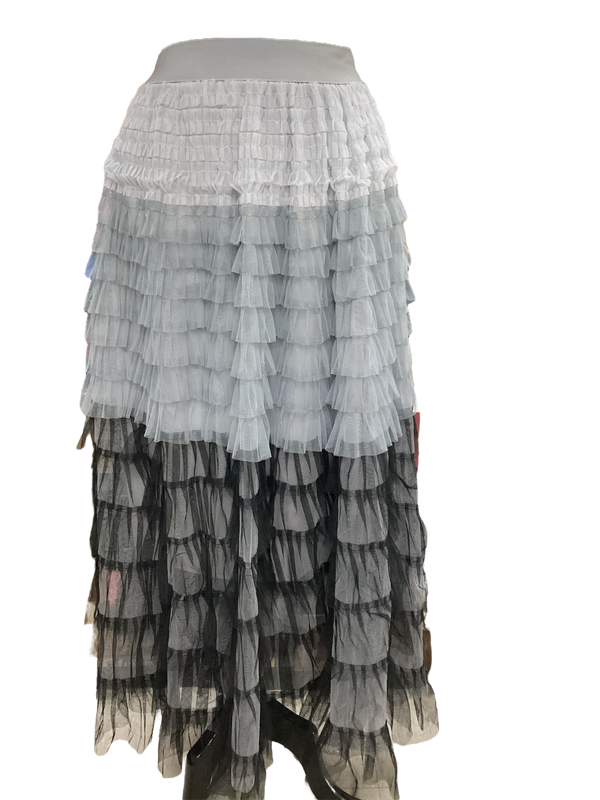 Amanda Grey Tulle Skirt