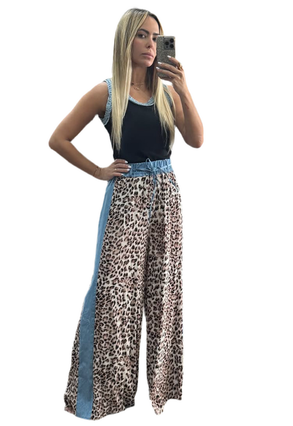 Animal Print Pants
