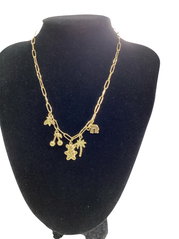 Sara Charm Necklace