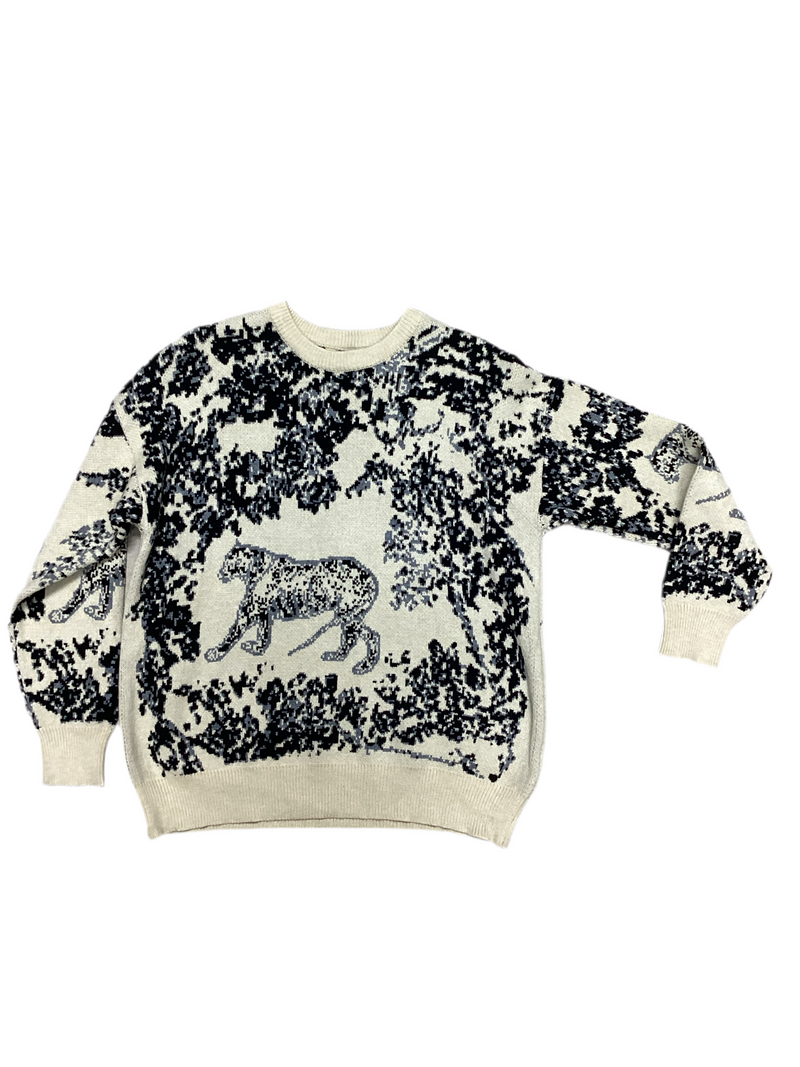 Printed Sweater