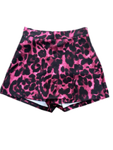 Pink cheetah skort