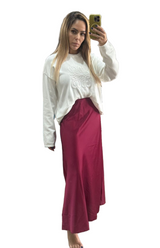 Wine  Skirt