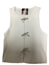 Bow White Top