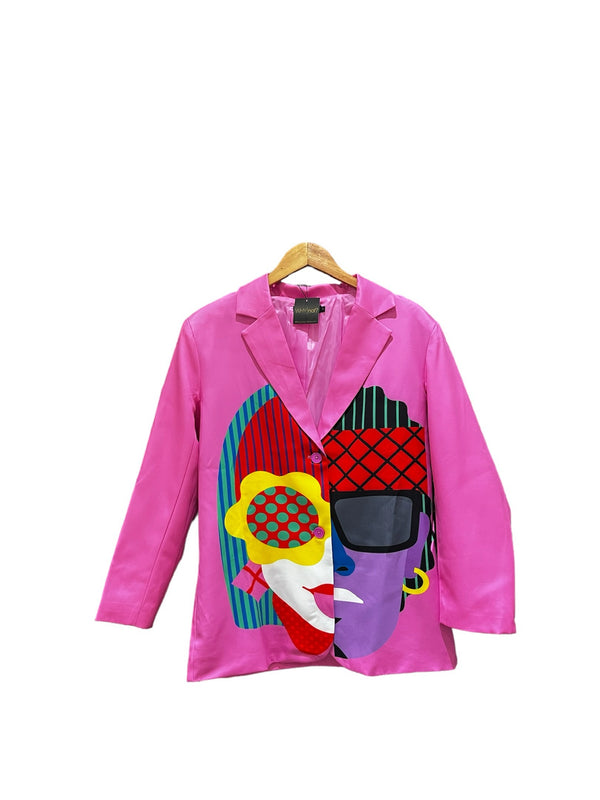 Pink face Blazer