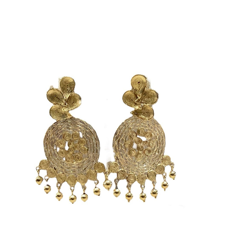 Pipa gold earings