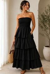 Amapola Black Dress