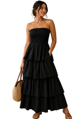 Amapola Black Dress