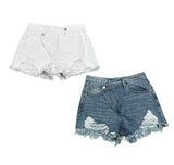 High Rise Crossover Shorts
