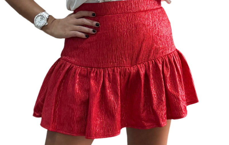 Red Skort