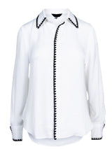 Silky Button-up Blouse