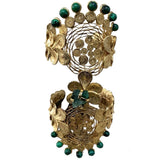 Maxi Cumbia Emerald Bracelet