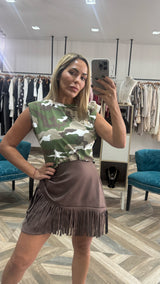 Camo Top