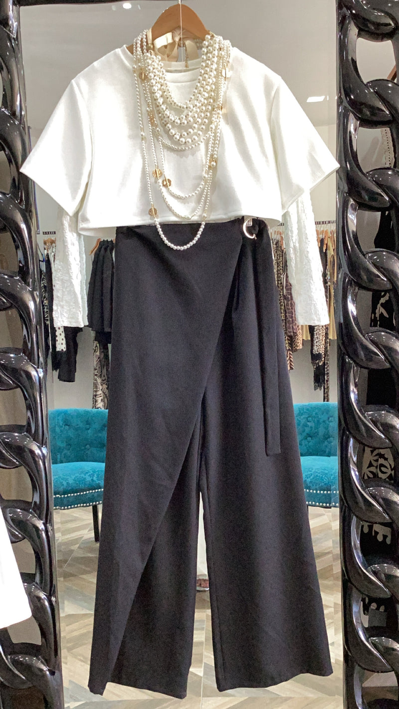 Marcie White body suit