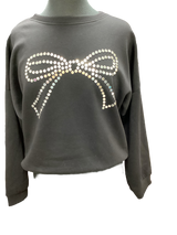 Bow Black Sweater