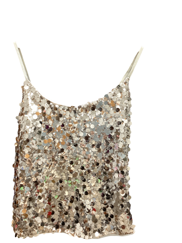 Mirna Sequin Top
