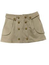 Napoleón Button Mini Skirt