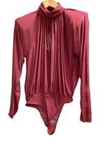 Burgundy Bodysuit